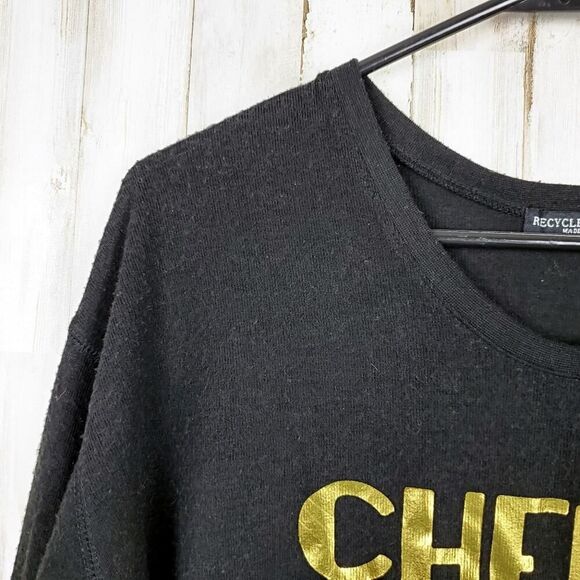 Recycled Karma Sweater Black Size Small - Picture 5 of 9